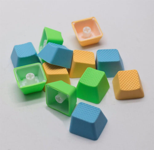Tai-Hao 1u Blank Rubber Keycaps(4pcs) - Lilakey