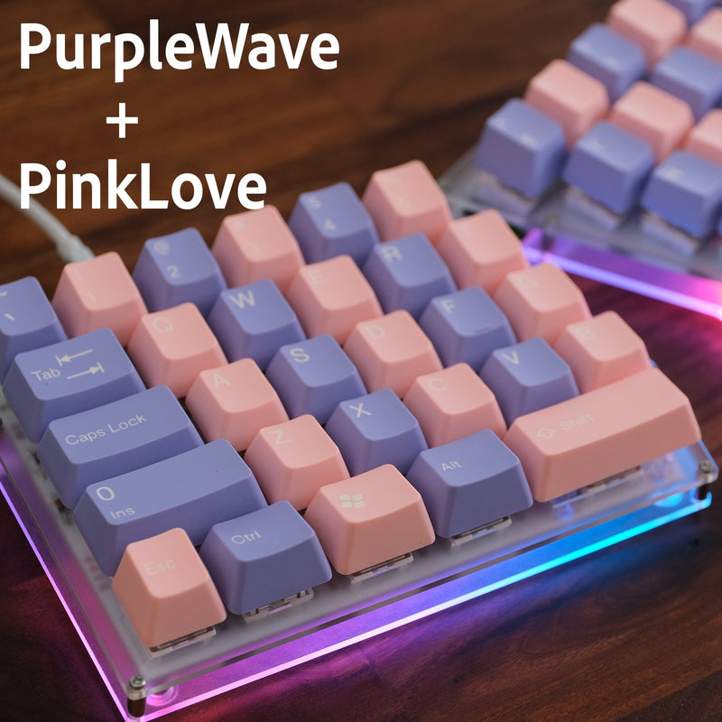 Tai-Hao PinkLove Keycaps - Lilakey